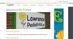 Desktop Screenshot of lawrencepeds.com